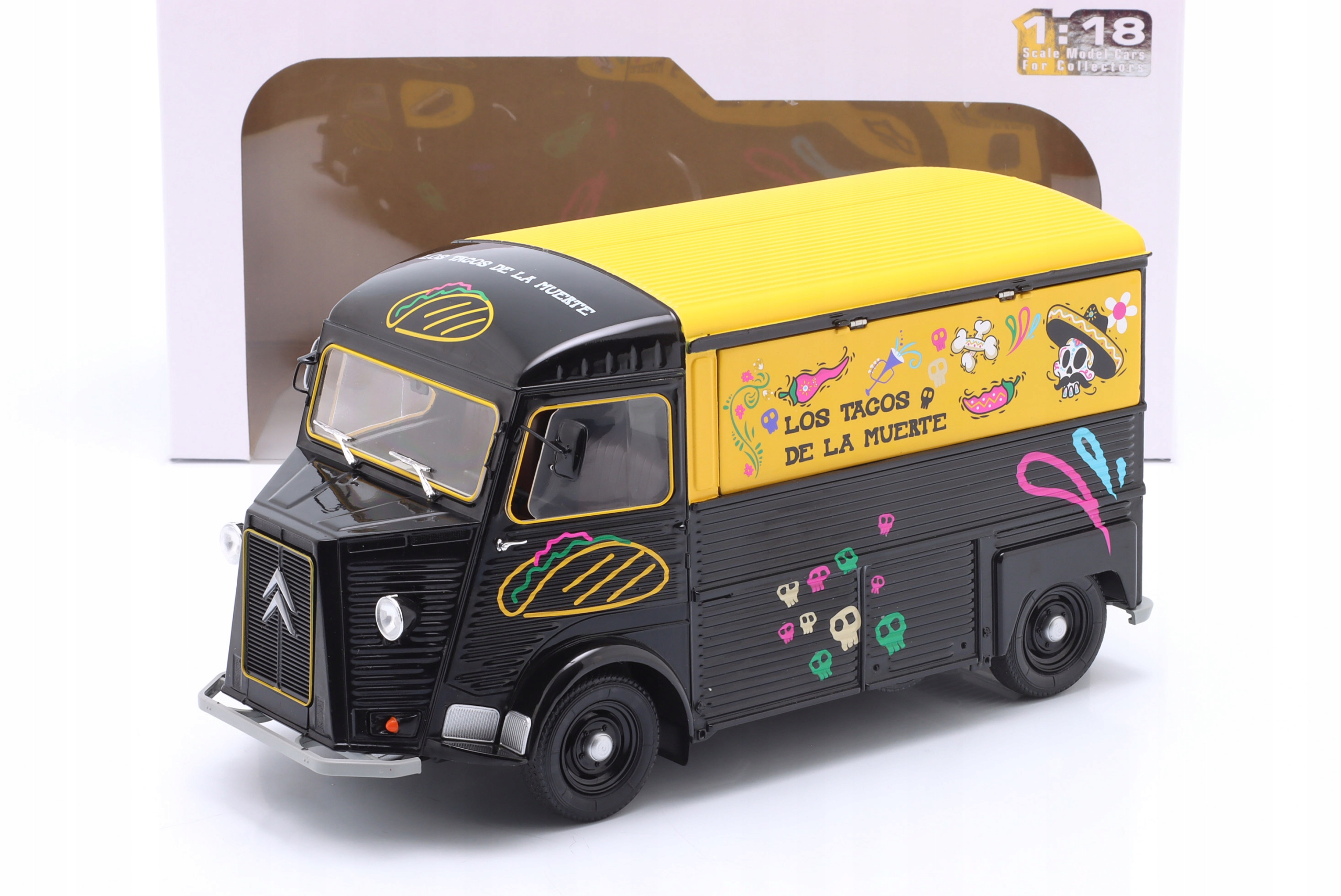 Solido Citroen Hy Food Truck Tacos De Muerte 1:18
