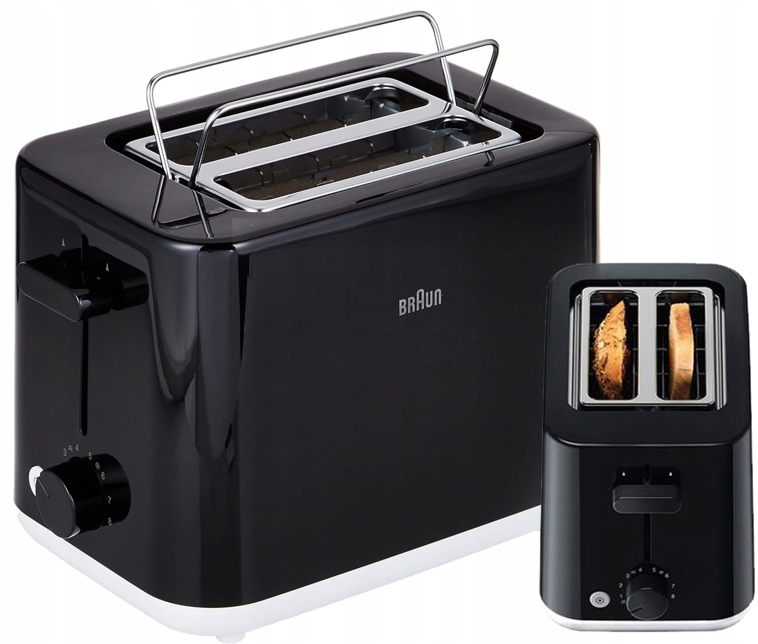 Тостер Braun HT1010BK черный 900 Вт