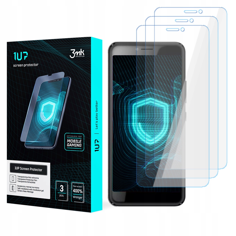 3x Fólie 3mk 1UP pro MyPhone Fun 9