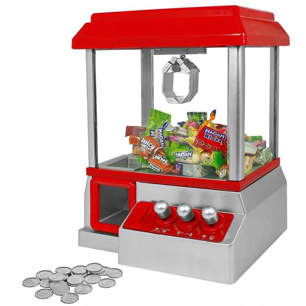 Duża Maszyna Poławiacz Słodyczy Automat Na Cukierki Zabawa Dla Dzieci