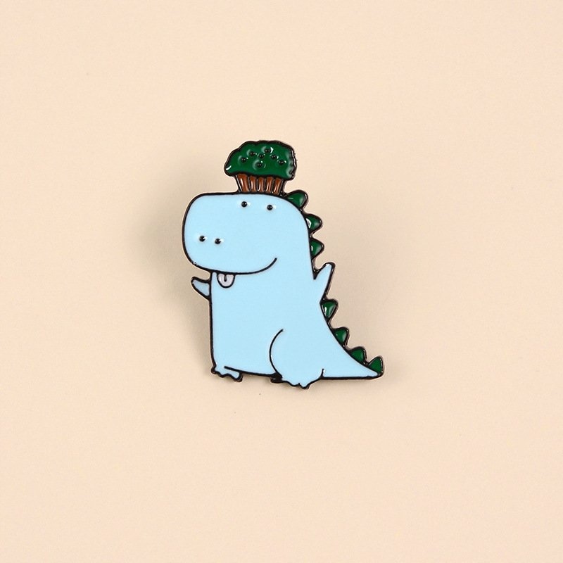 

Przypinka Dinozaur Dino metalowa Pins broszka