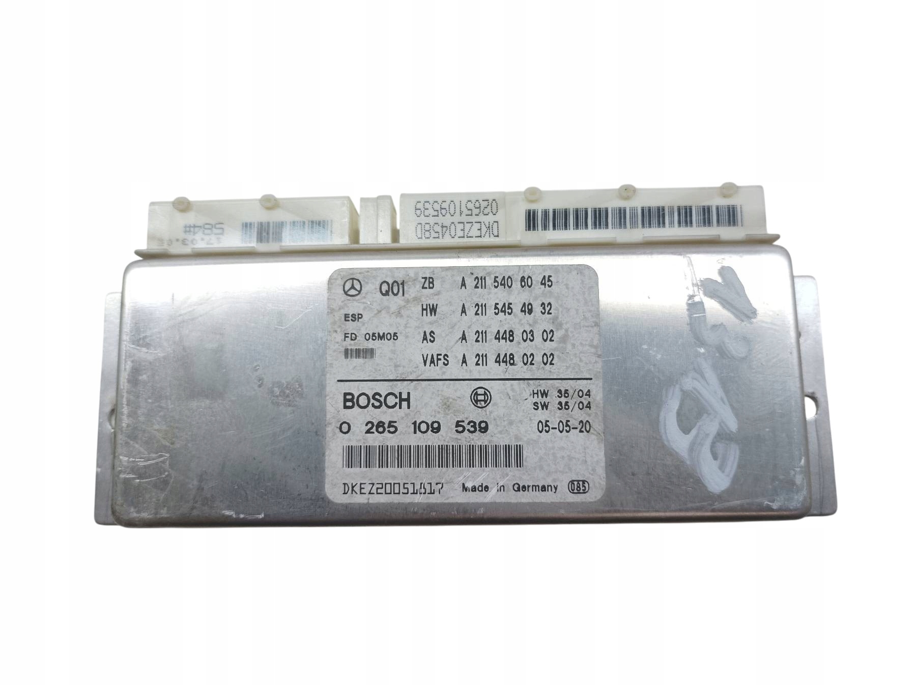 modulo ESP 0265109539 A2115406045 Mercedes-Benz E-klasa III (2002-2009) W211
