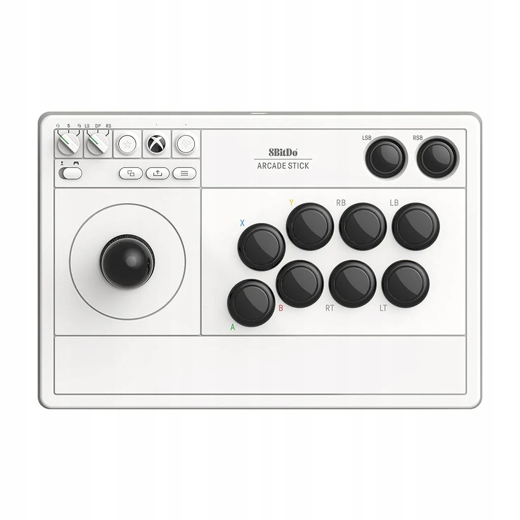 Joystick Retro ovládač pre Xbox a Windows 8BitDo Arcade Stick Biely