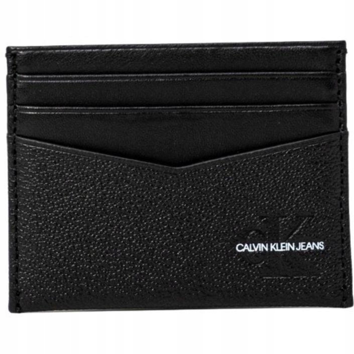 Pánská peněženka pouzdro na karty Calvin Klein Jeans K50K507224 Černá
