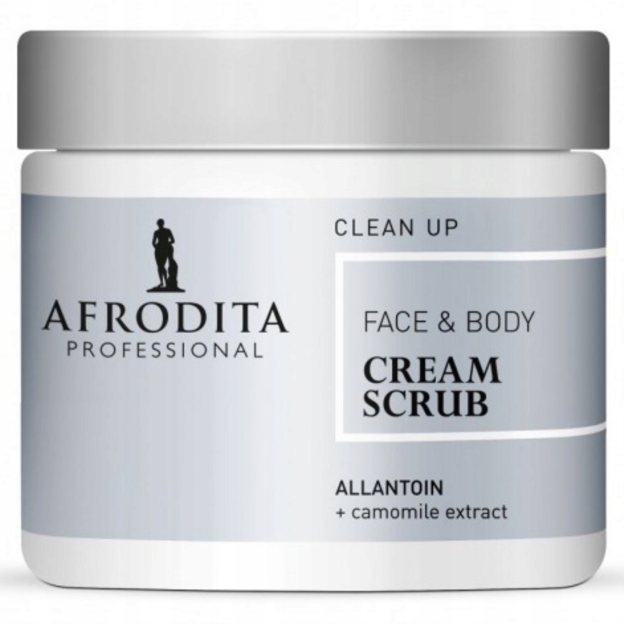 Afrodita Clean Up Krémový Peeling na Obličej a Tělo 450ml