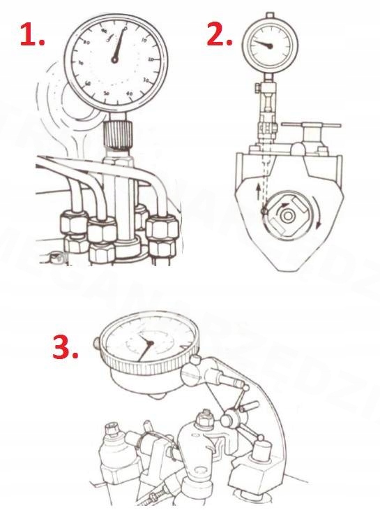 PRZYRZAD DO USTAWIANIA POMP WTRYSKOWYCH BOSCH VW Mark Geko