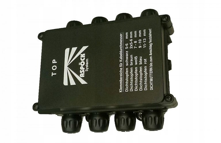 PUSZKA ELEKTRYCZNA 8 PRZYLACZY