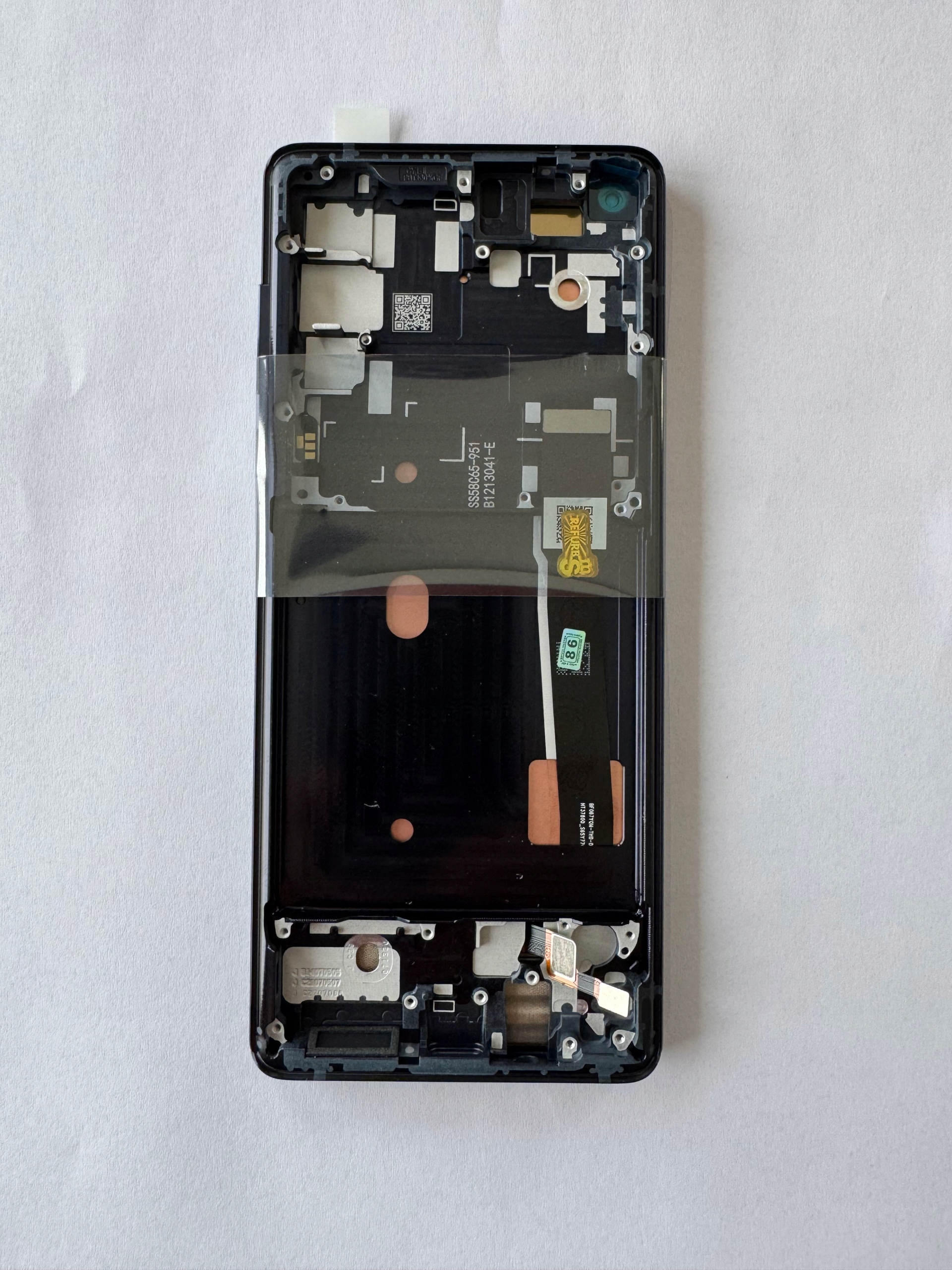 LCD Wyswietlacz Motorola Edge XT2063-3 Ramka