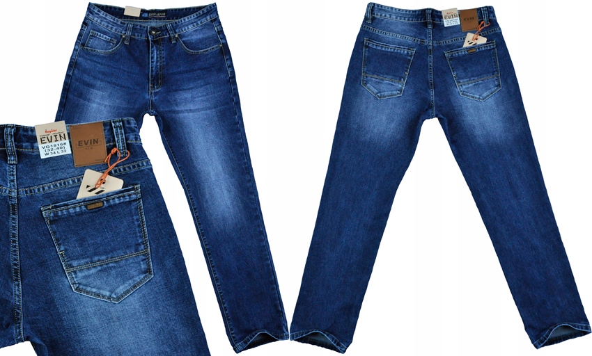 

Spodnie męskie dżinsowe jeans Evin VG1816 80 /32
