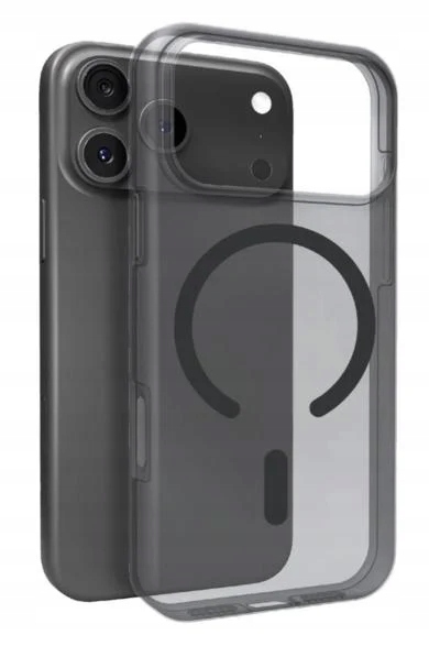 Etui PURO Daylight do iPhone 17 Pro Max Półprzezroczysty czarny