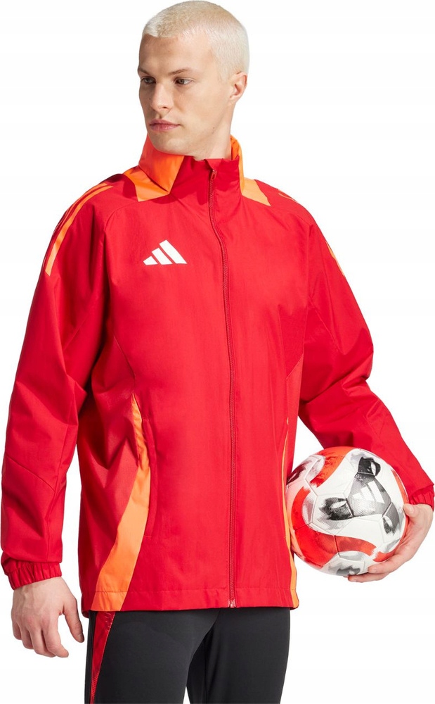 Pánská Bunda Adidas Tiro 24 Competition All-weather Červená IR9522 vel. L