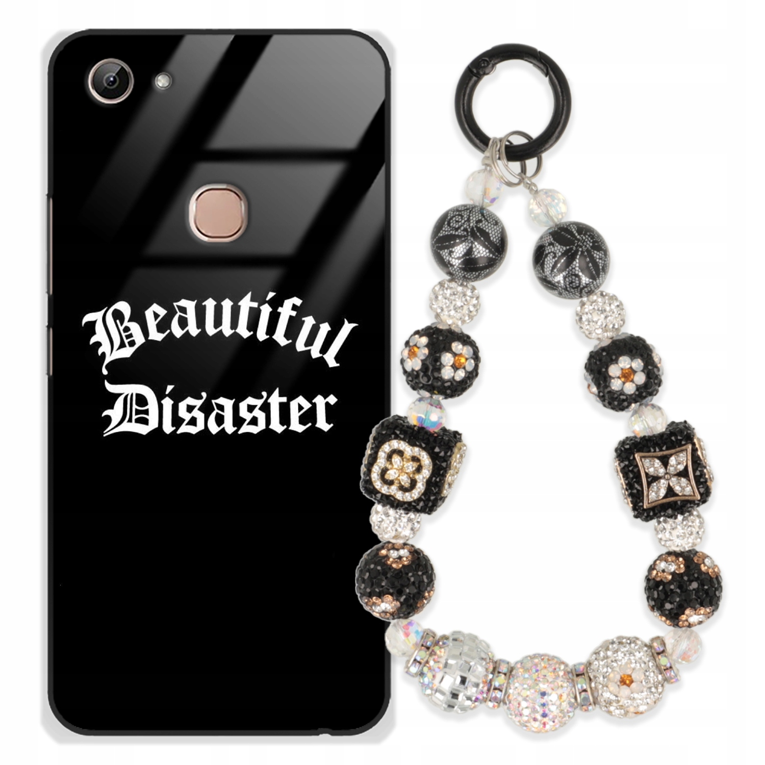 Puzdro Na Vivo Y83 Case Glass Kľúčenka Elegantné Prémiový Dizajn Puzdra