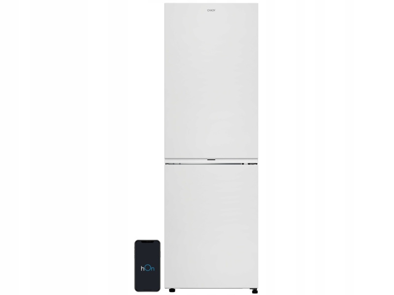2X Lodówka Candy CNCQ2T618CW Fresco 300 No Frost 185cm Biała