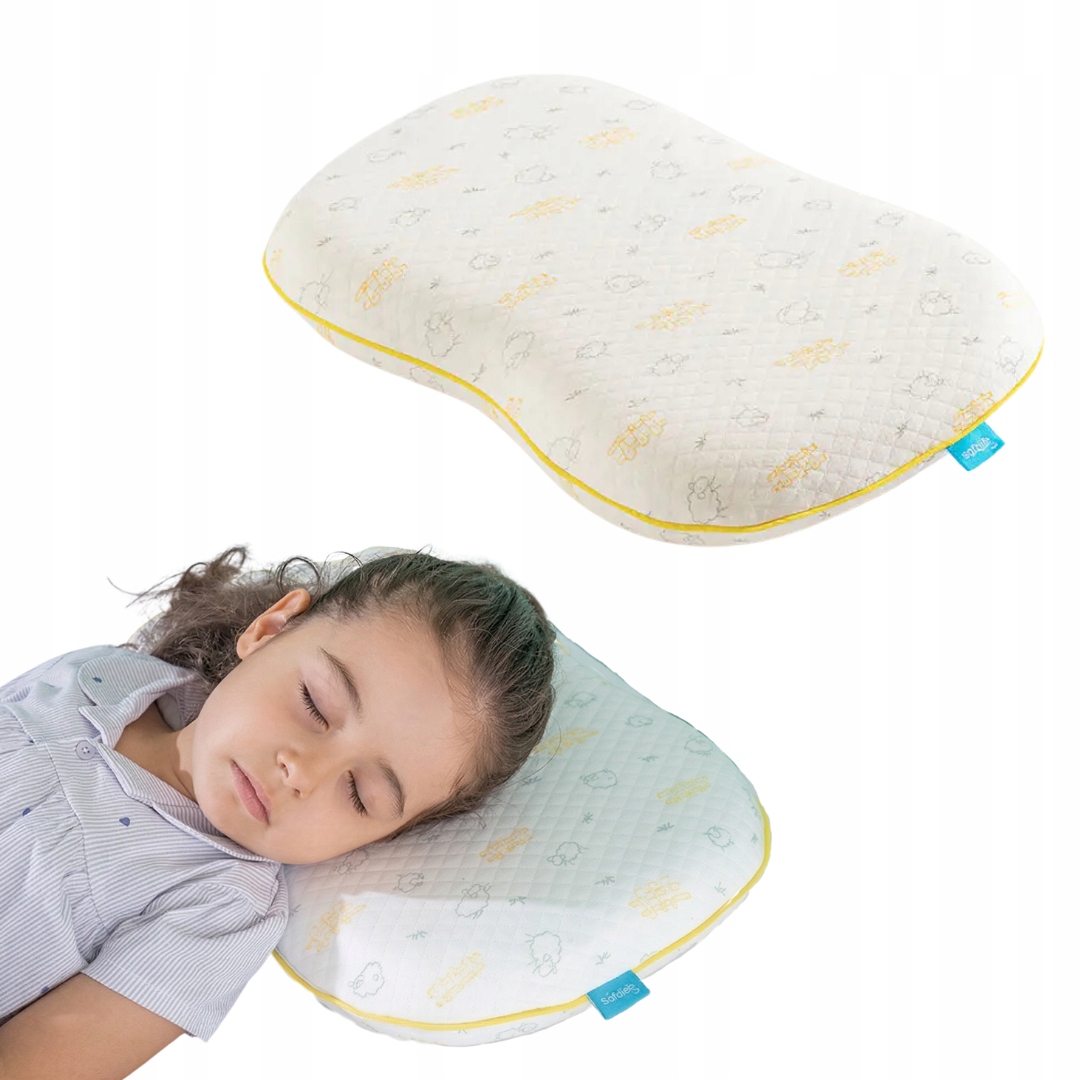 Miękka Poduszka Ortopedyczna dla Dziecka z Termoelastycznej Pianki Visco