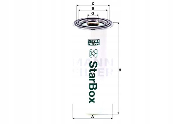 FILTR OLEJU BOGE MANN-FILTER Marka Mann-Filter