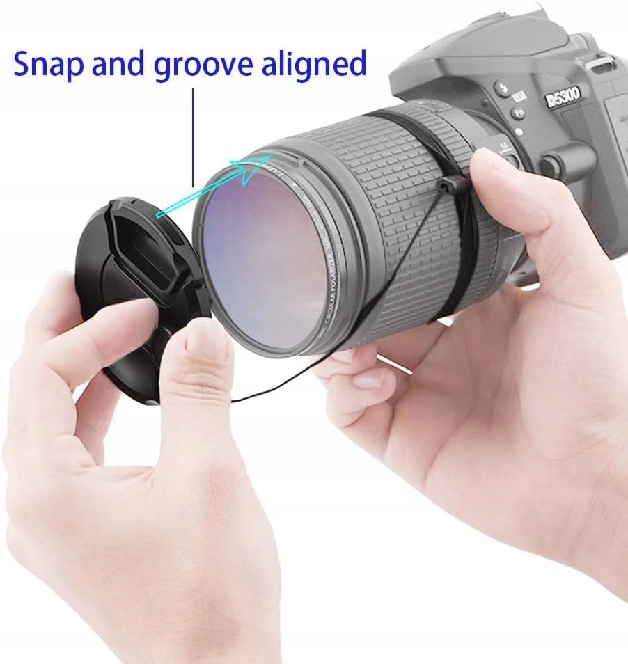 2X DEKIELEK ZAŚLEPKA OSŁONA OBIEKTYWU DO NIKON Stan opakowania oryginalne