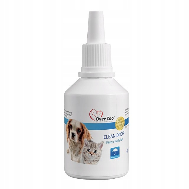 

Over Zoo Clean drop na ślady łez 40ml