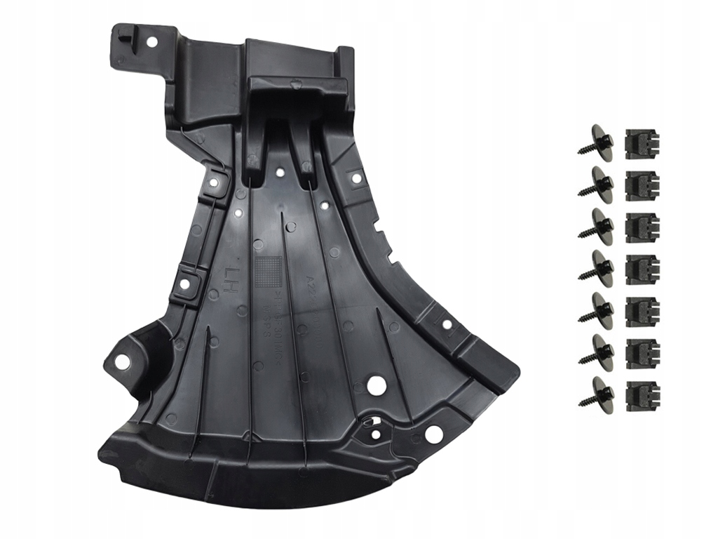 Kryt pod nárazník Mercedes S třída W222 deska nárazníku 2017-2020 Lift Levá