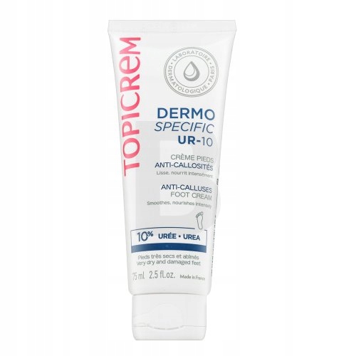 Topicrem UR-10 krem odżywczy Anti-Calluses Foot Cream 75 ml