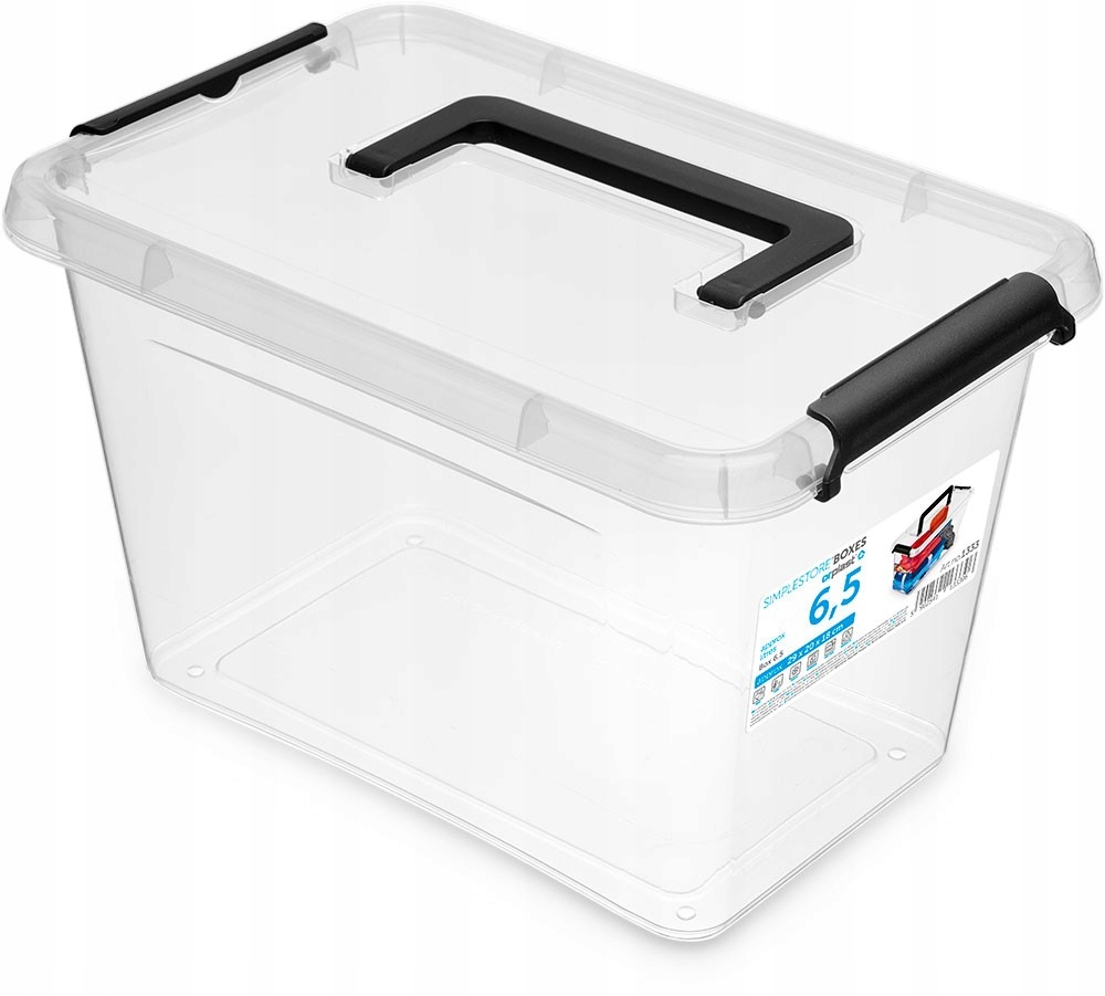 

Pudełko Organizer Box Z Rączką Do PRZENOSZENIA6,5L