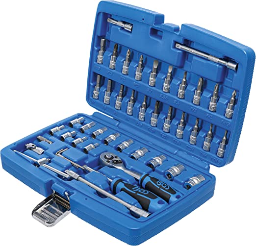 46 Narzędzi 1/4", Super Lock, Torx z otworem Liczba elementów w zestawie 46