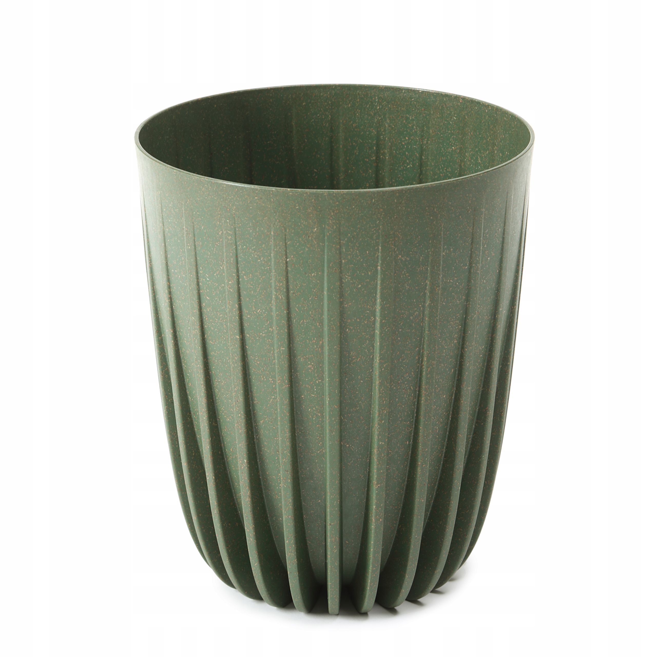 

Donica Doniczka Mira eco wood 30 cm Zielony Leśny
