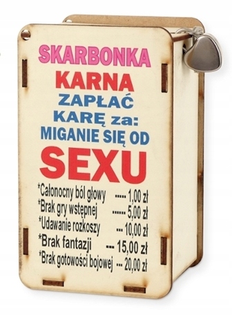 

Skarbonka za miganie się od seksu