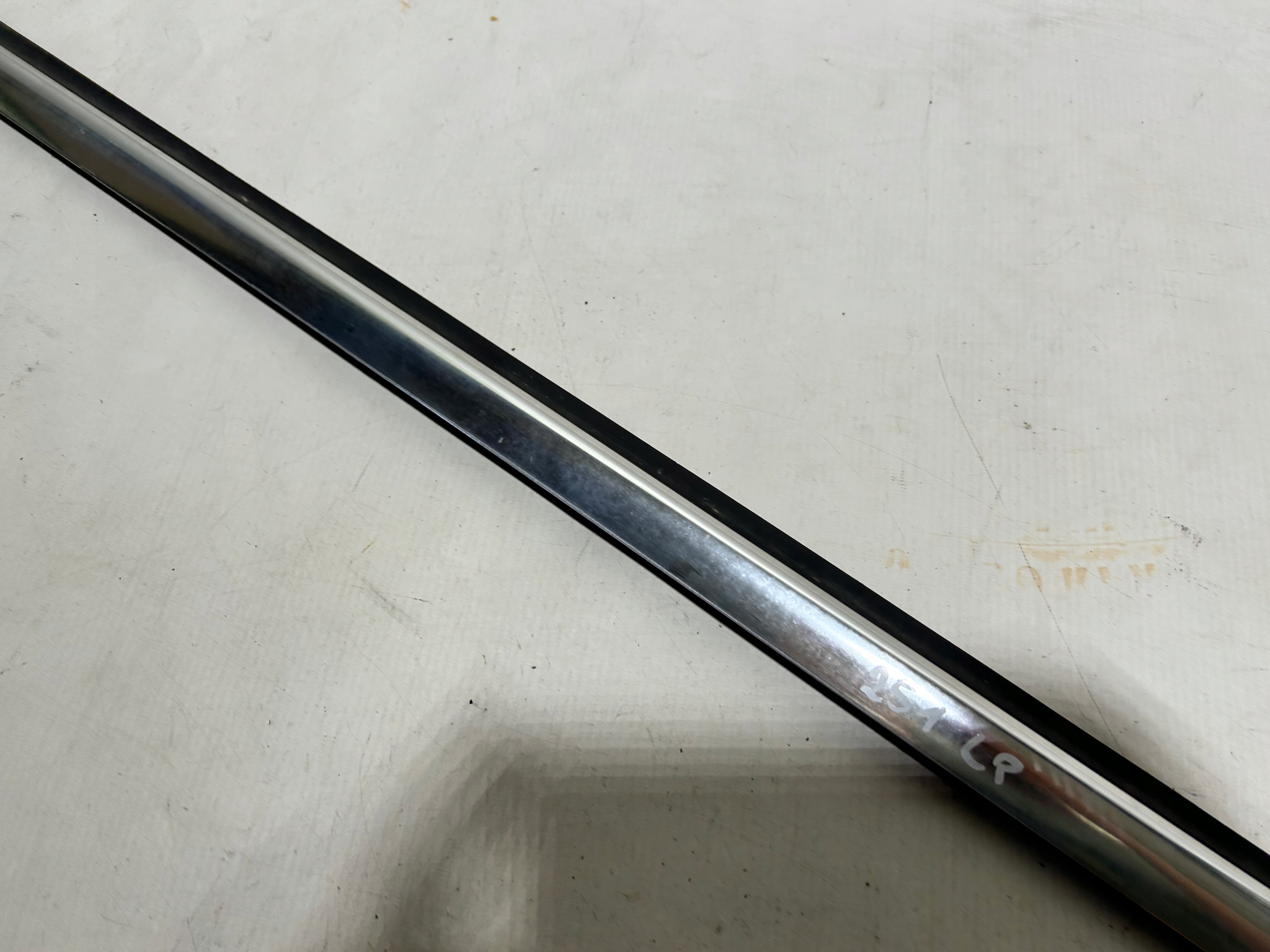 moulding door left front dust CHROM MERCEDES W251