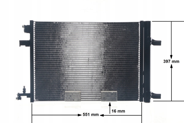 mahle ac 636 000S конденсатор, радиатор кондиционера