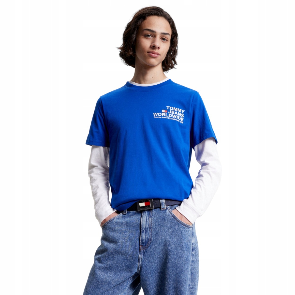 Tommy Hilfiger Pánské Tričko Tjm Tj Reg Entry Ww Kobaltová vel. M