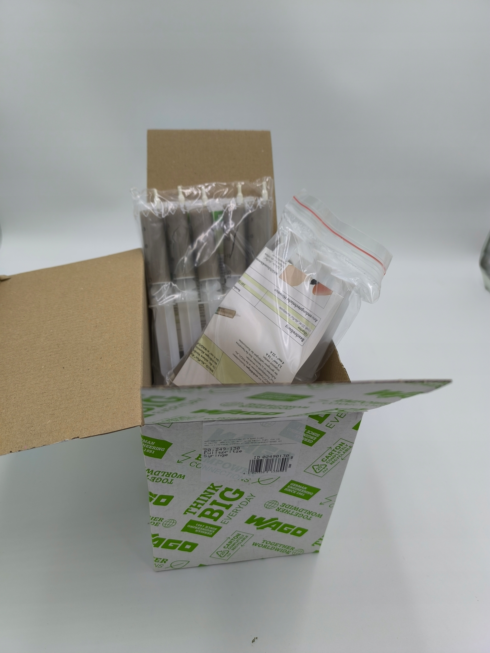 PASTA OCHRONNA STYKOWA ALU PLUS STRZYKAWKA 20ml WAGO 249-130 Marka Wago