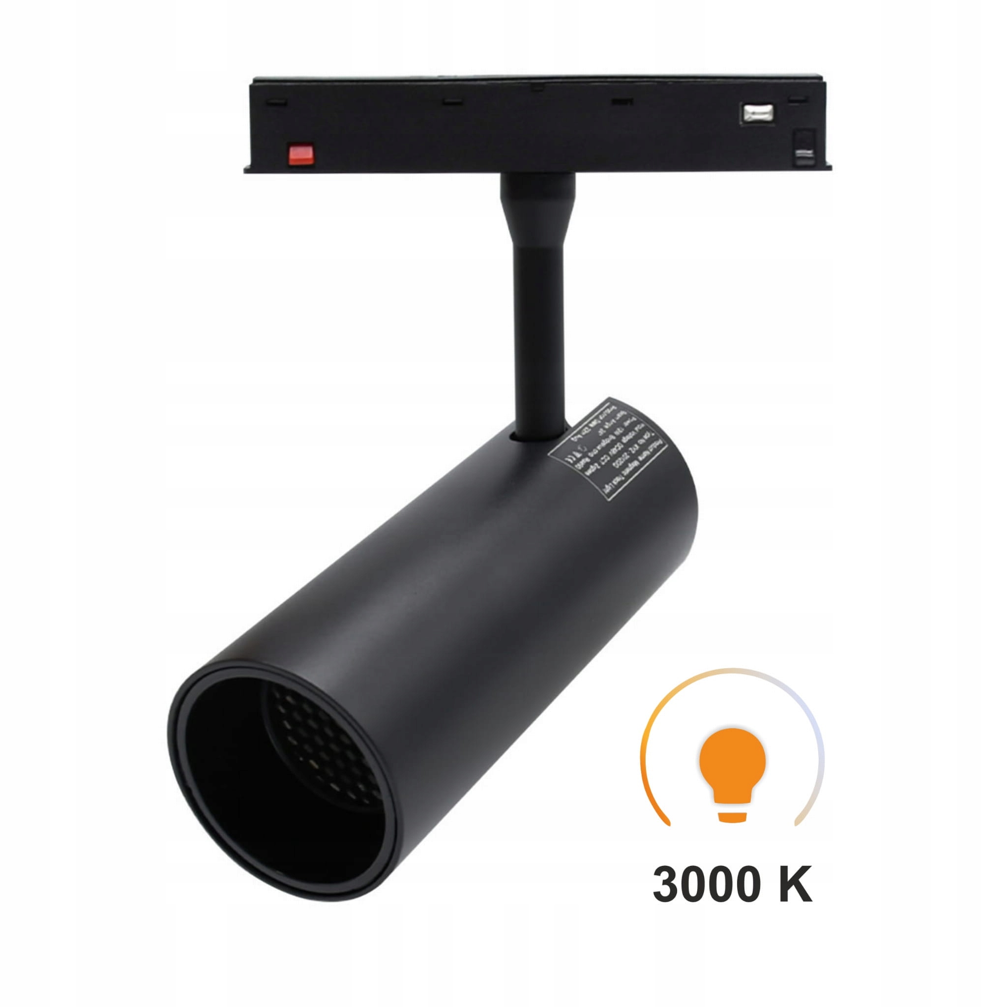 Led reflektor Track 20W 3000K teplý pro kolejnice Smart Track 48VDC