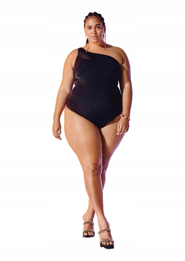 Černé Jednodílné Plavky Zizzi 735A 50