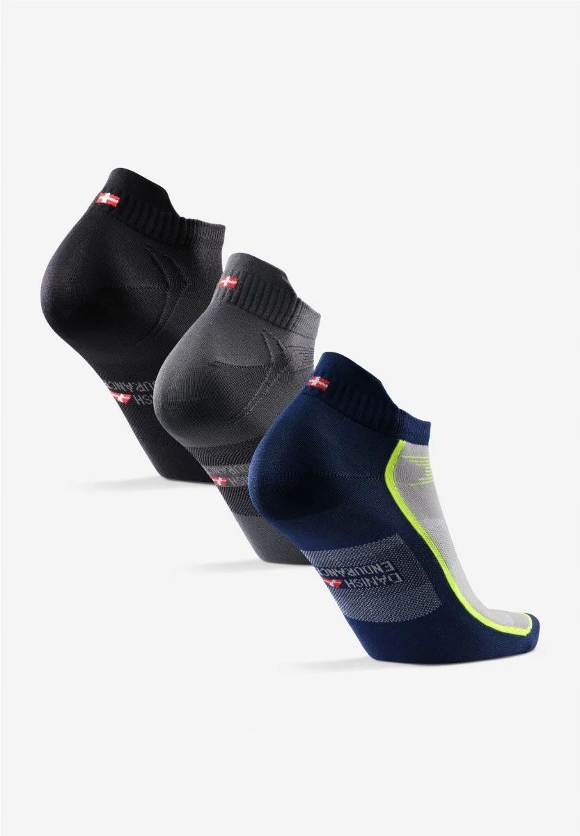 Y4359 DANISH ENDURANCE LOW-CUT RUNNING SOCKS 43-47 PACK SKARPETY