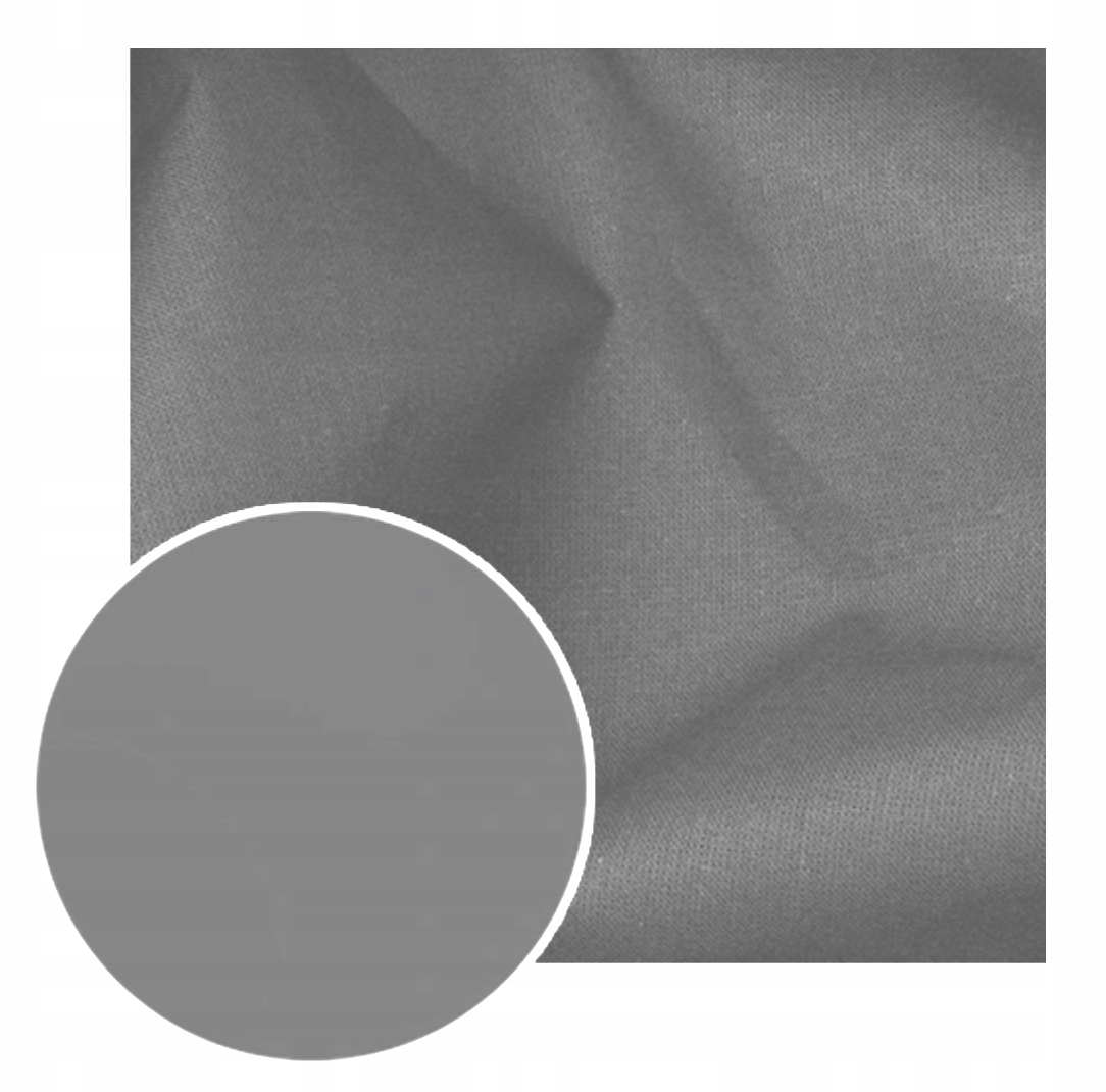 100 bm Šedá Atena bavlna hladká Ložní matracová tkanina Materiál