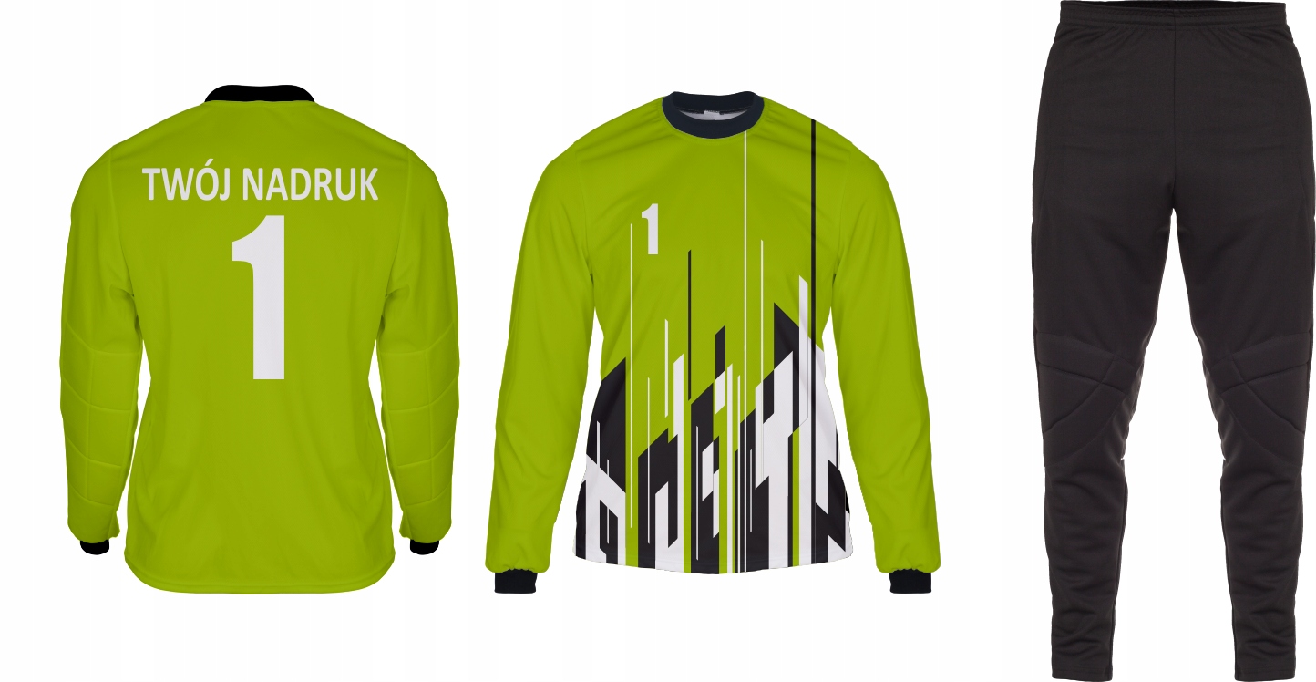 brankářská souprava mikina dlouhé kalhoty Váš Potisk 9.3 Seledyn velikost XXL-182