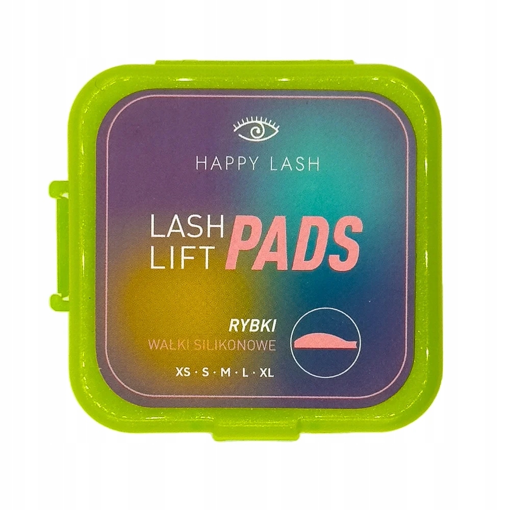 Happy Lash Rybičky Skrutka L Sada válečků pro laminování řas (5 velikostí)