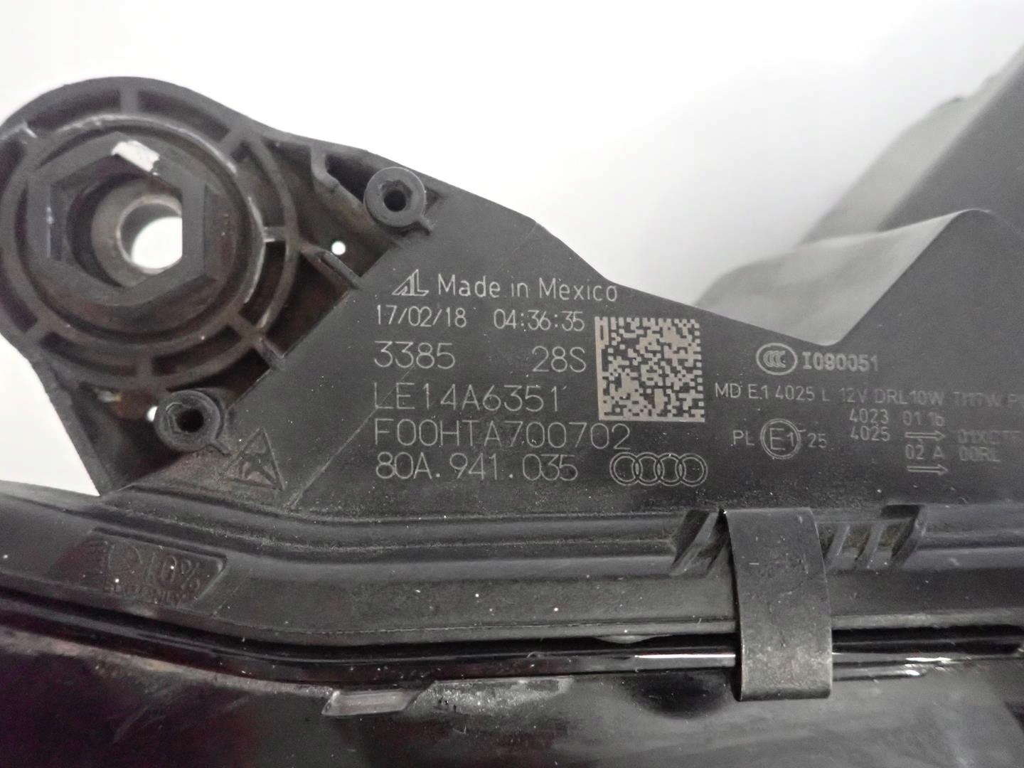 light front left AUDI Q5 II 2017- FULL LED MATRIX 80A941035