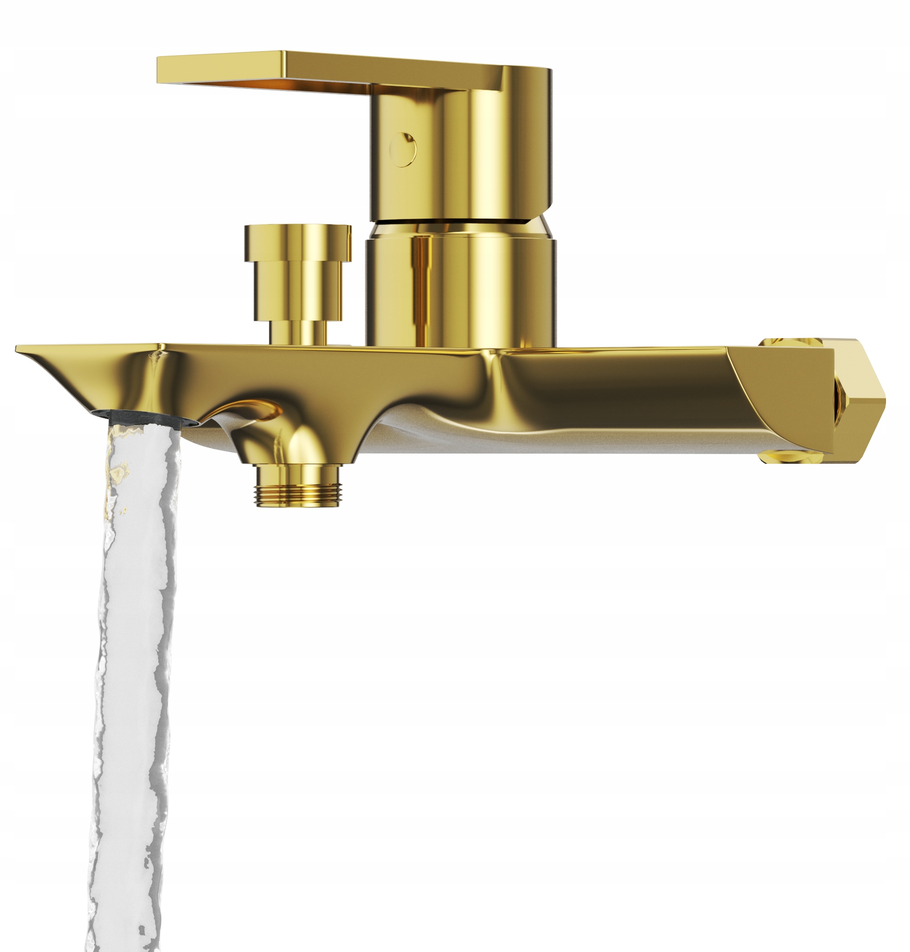 Zlatá Vaňová A Sprchová Batéria, Mosadzný Kúpeľňový Kohútik, Armáda