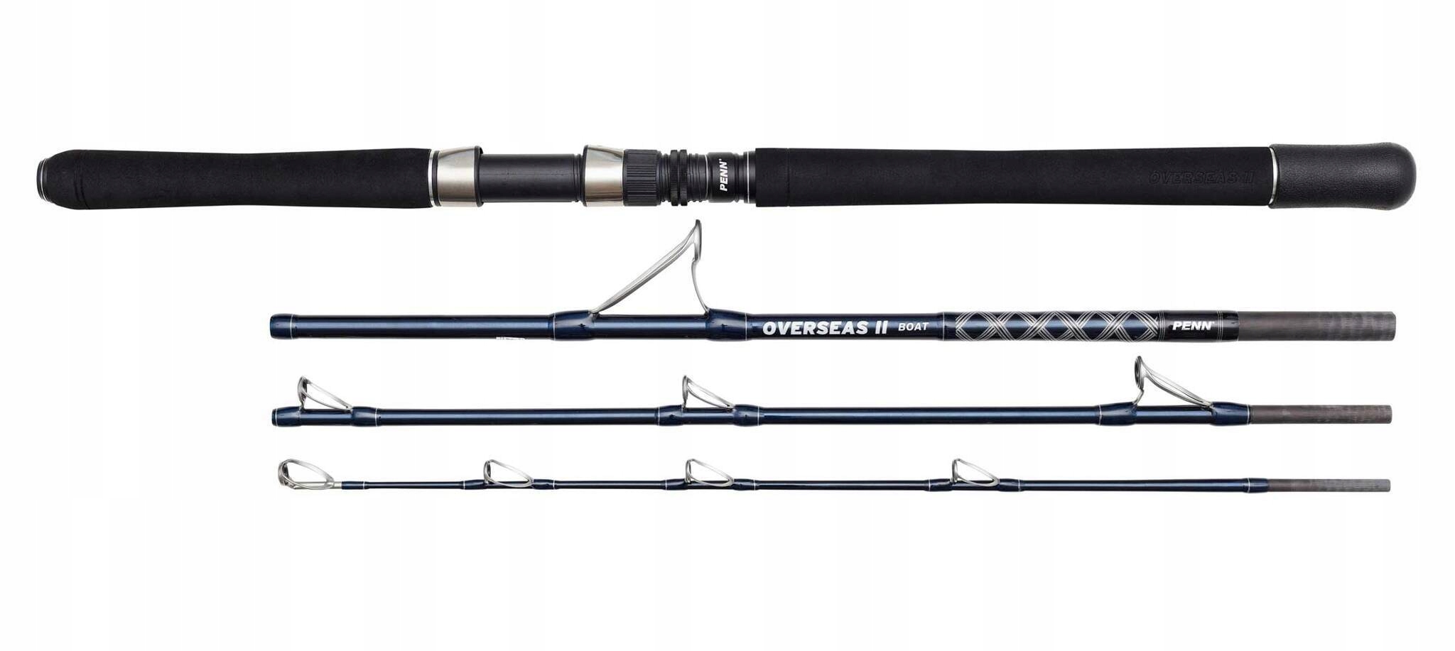 Penn Wędka Spining Overseas II Boat 210 20-30 lb 4 cz. Mocny Kij w Podróż!