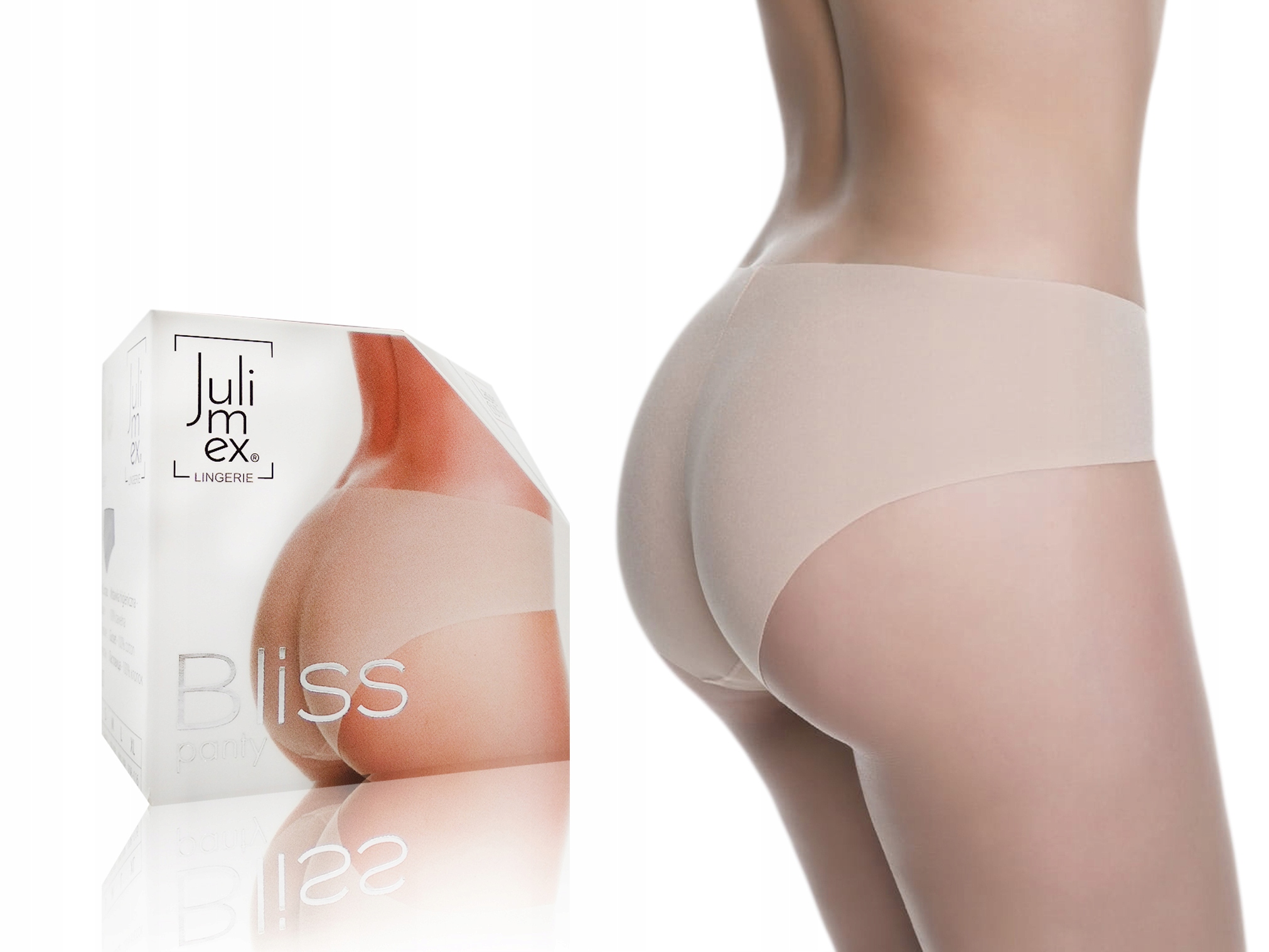 

Figi Julimex Bliss Maxi Laserowo Cięte Beżowe, S