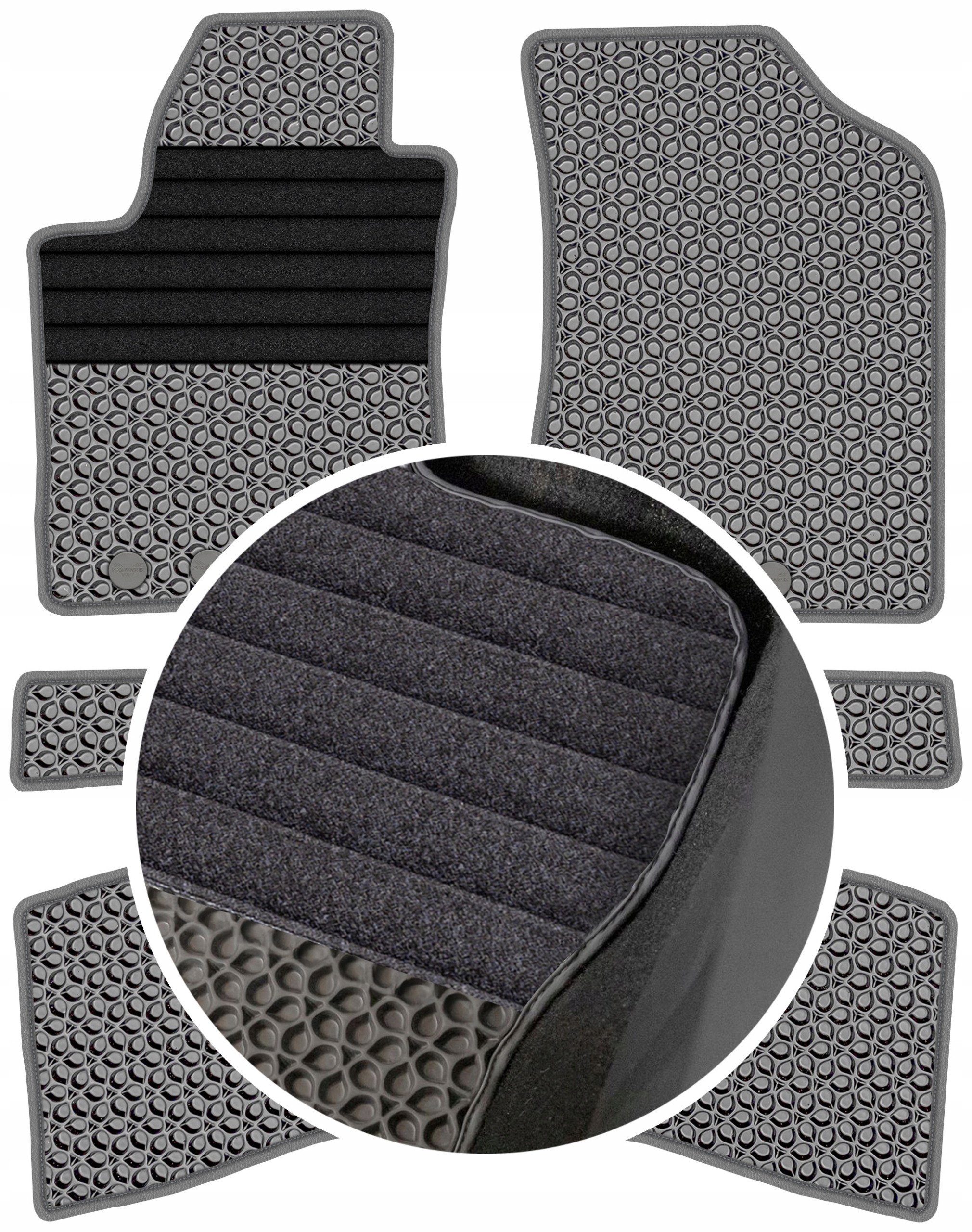 Hyundai i30 I Kombi 2008-2012 Gumové rohože do auta Eva Eternity