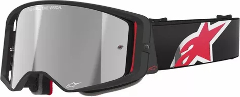 Okuliare Alpinestars Supertech Corp Abs Vision black/red mirror