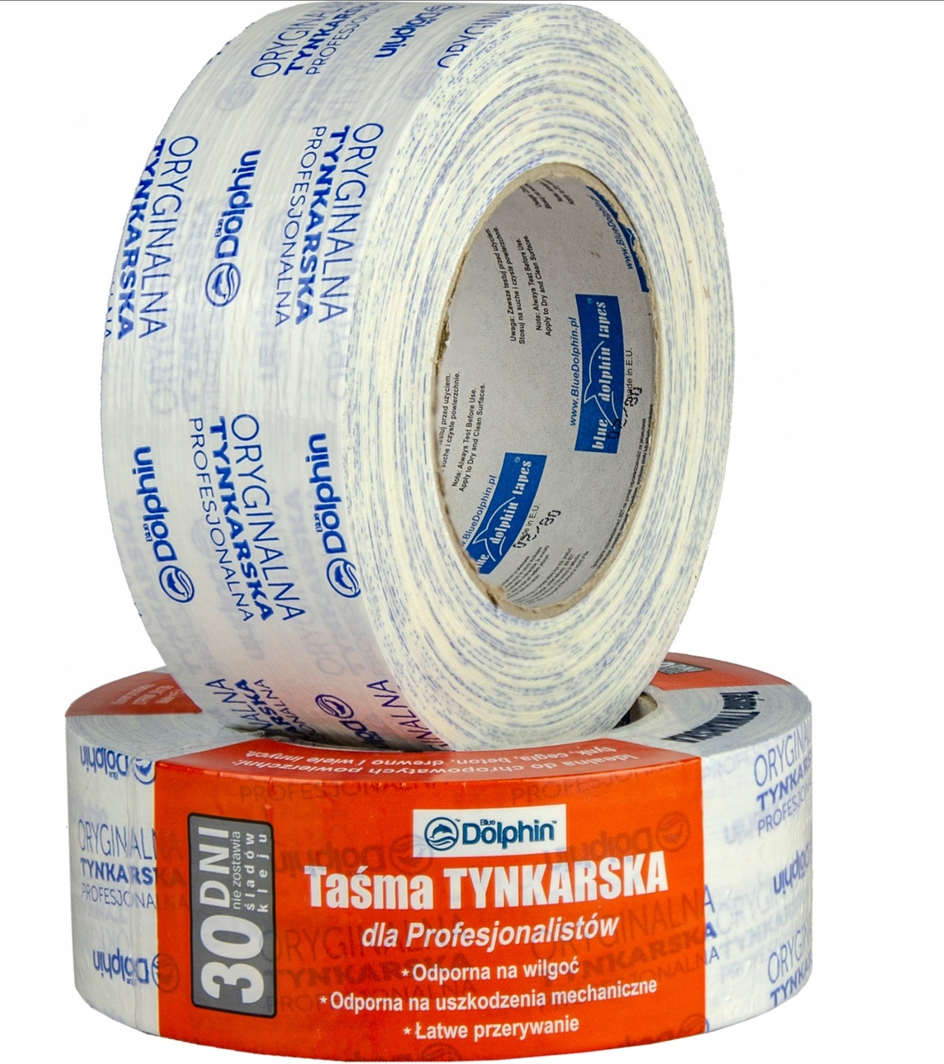 

Taśma Tynkarska 30 Dni Blue Dolphin 48mm 50m
