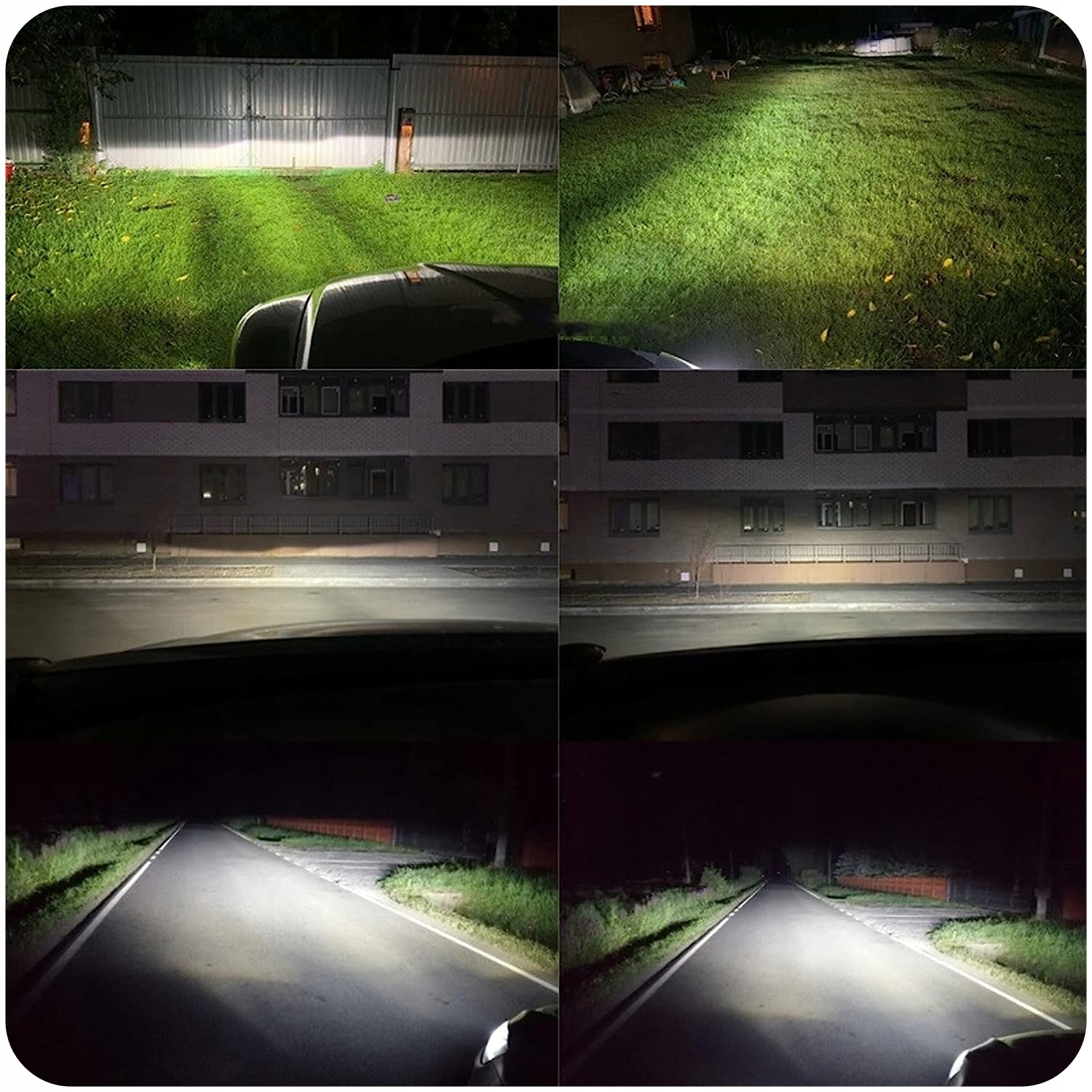 Żarówki H7 LED CSP biała 6500K 1do1 12V CANBUS CAN MOCNE WIECEJ ŚWIATŁA Moc 70 W