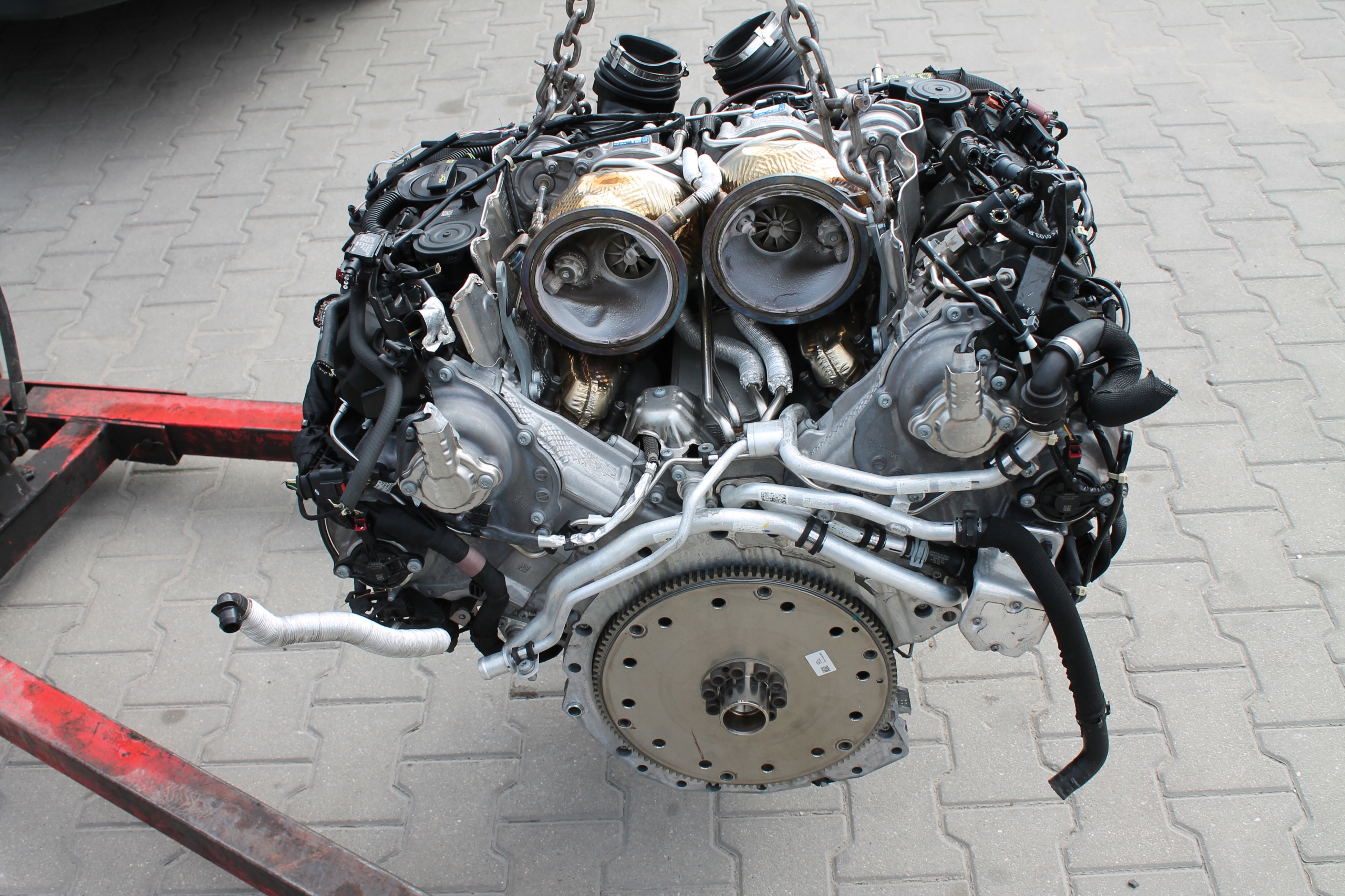 engine complete AUDI RSQ8 4.0 TFSI 30TYS KM DHU