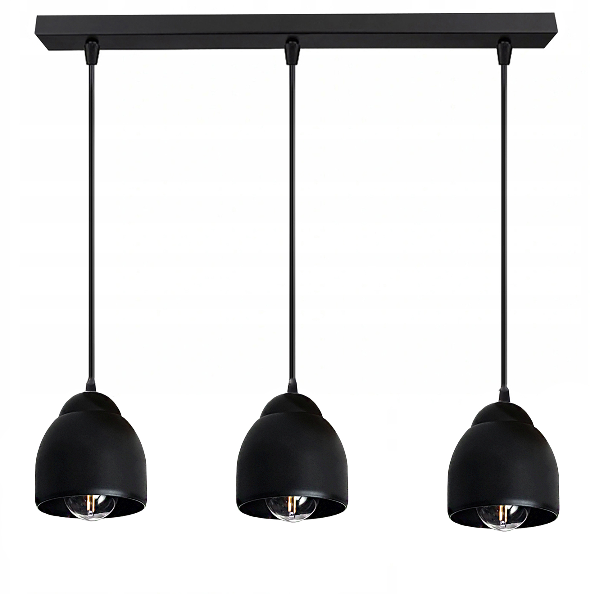 

Lampa Wisząca Sufitowa 022-3W Led Loft E27 Łezka