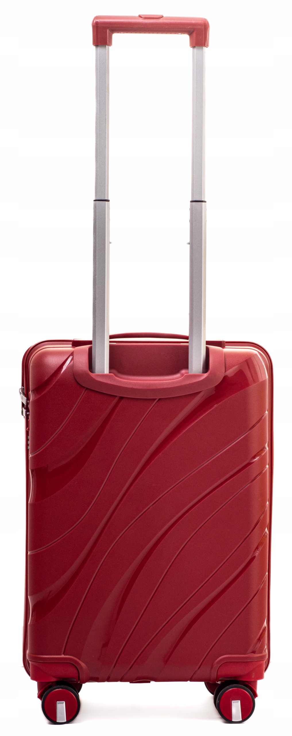 ŚREDNIA WALIZKA PODRÓŻNA XL POLIPROPYLEN RGL BAGAŻ PODWÓJNE KÓŁKA OBROTOWE Rodzaj twarda