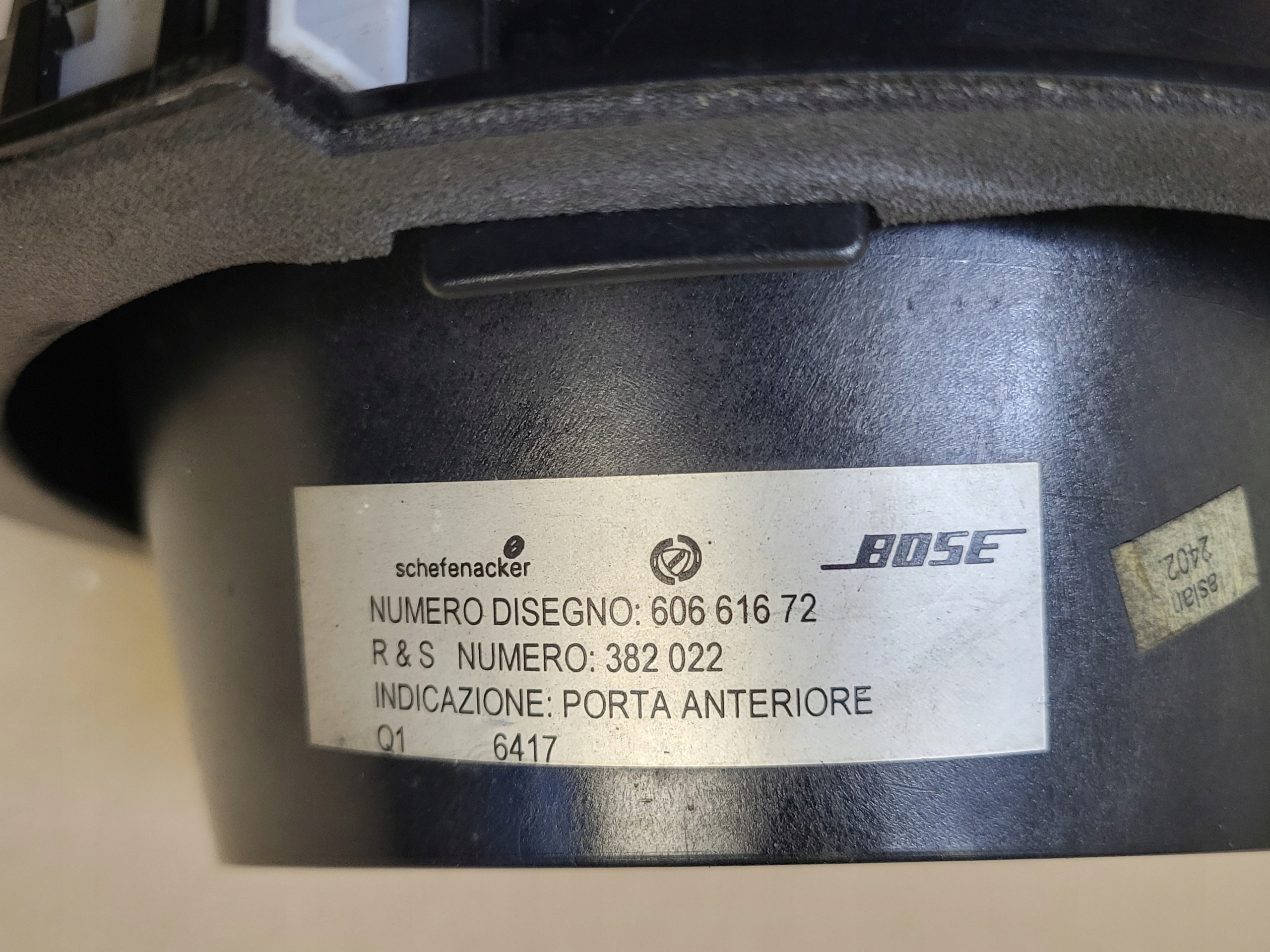 speaker Z door LANCIA THESIS BOSE 60661672 OE