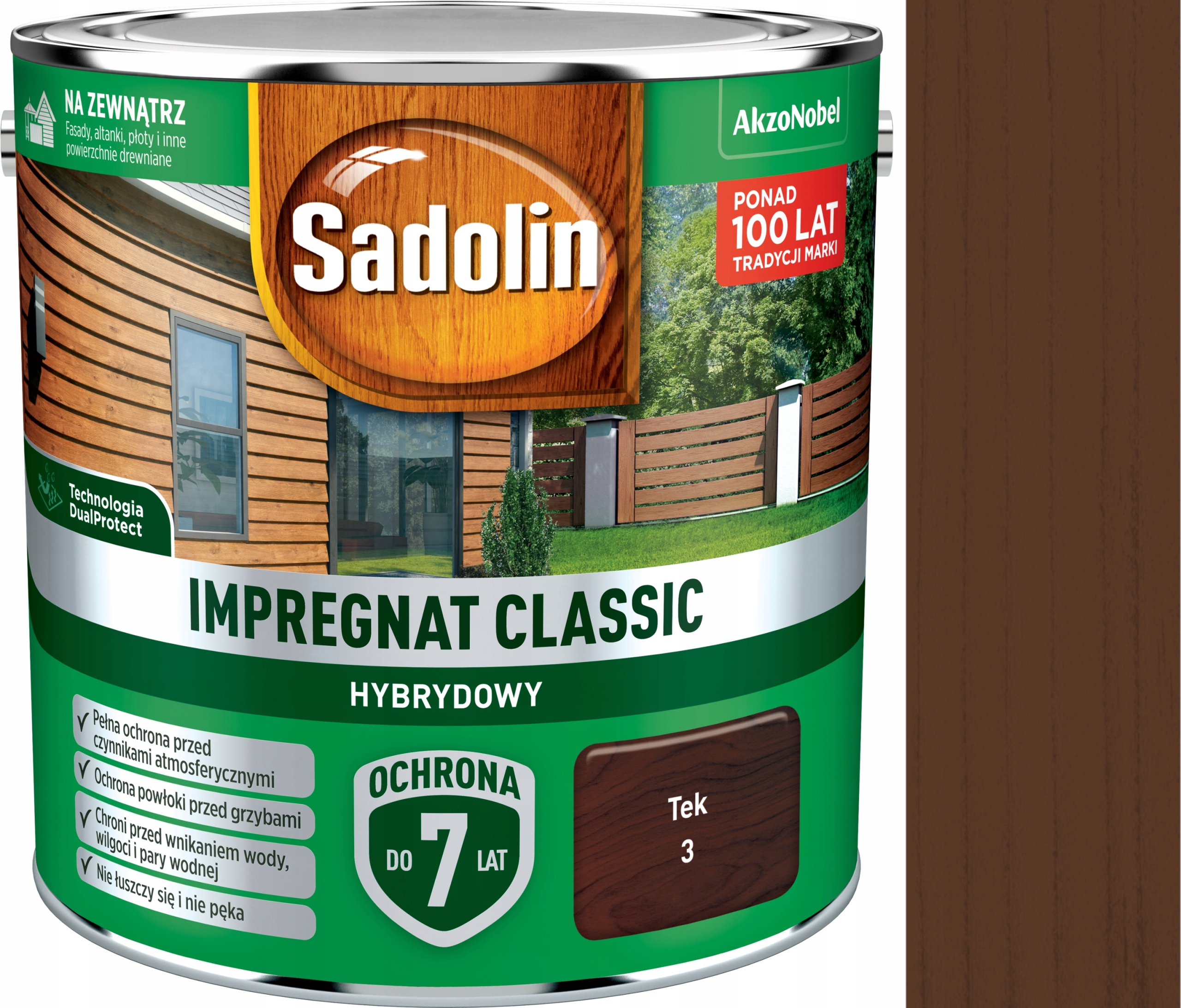 

Sadolin Classic Impregnat 2,5L Tek